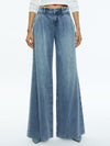 ERIC LOW RISE JEAN-SADIE LT VINTAGE BLUE-ALICE + OLIVIA