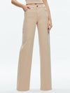 ERNIE LOW RISE BUCKLE BACK JEAN-ALMOND-ALICE + OLIVIA