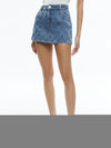 JOSS HIGH RISE QUILTED EMBELLISHED MINI SKIRT-ALICE + OLIVIA