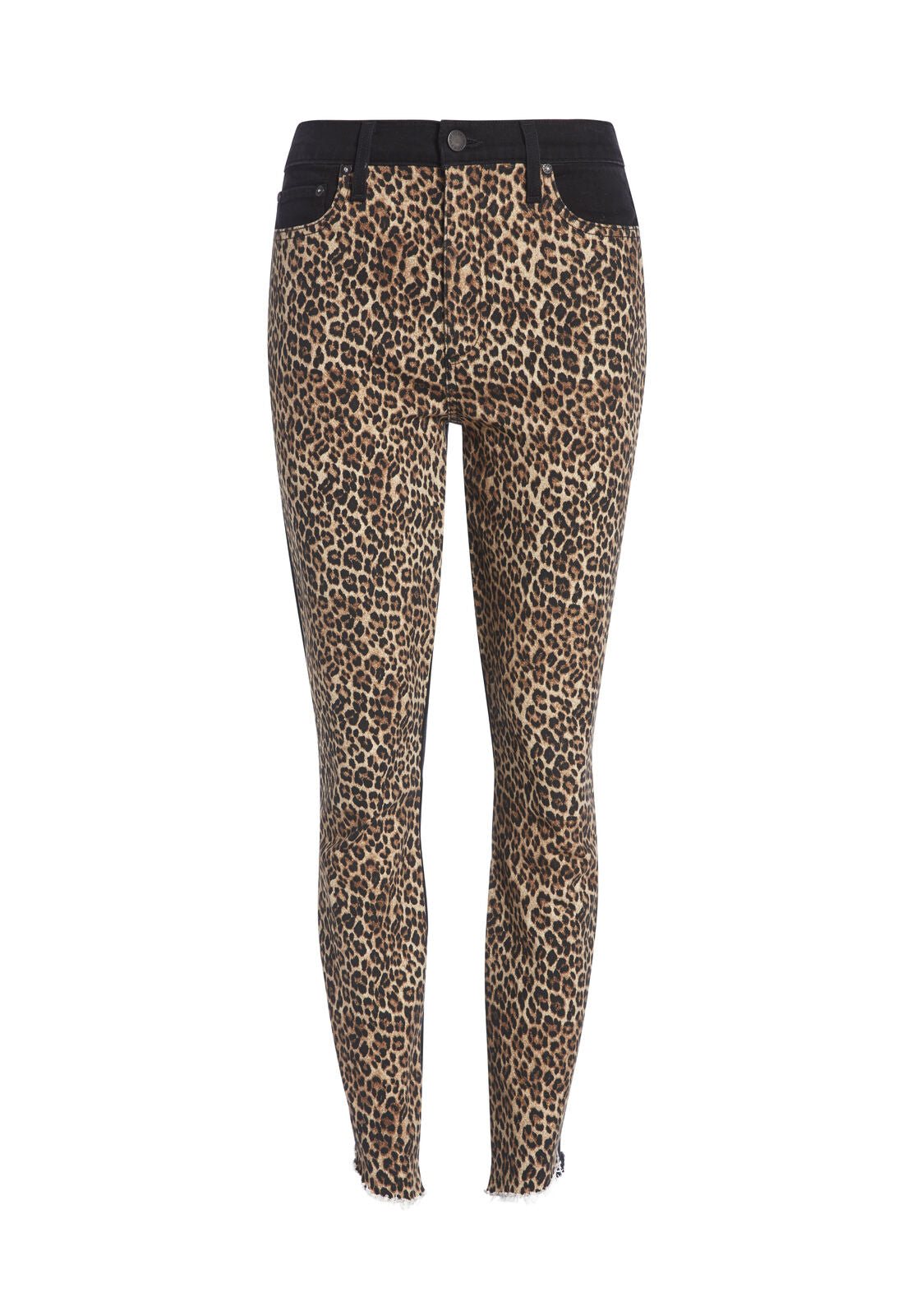 LEOPARD HIGH RISE SKINNY-ALICE + OLIVIA