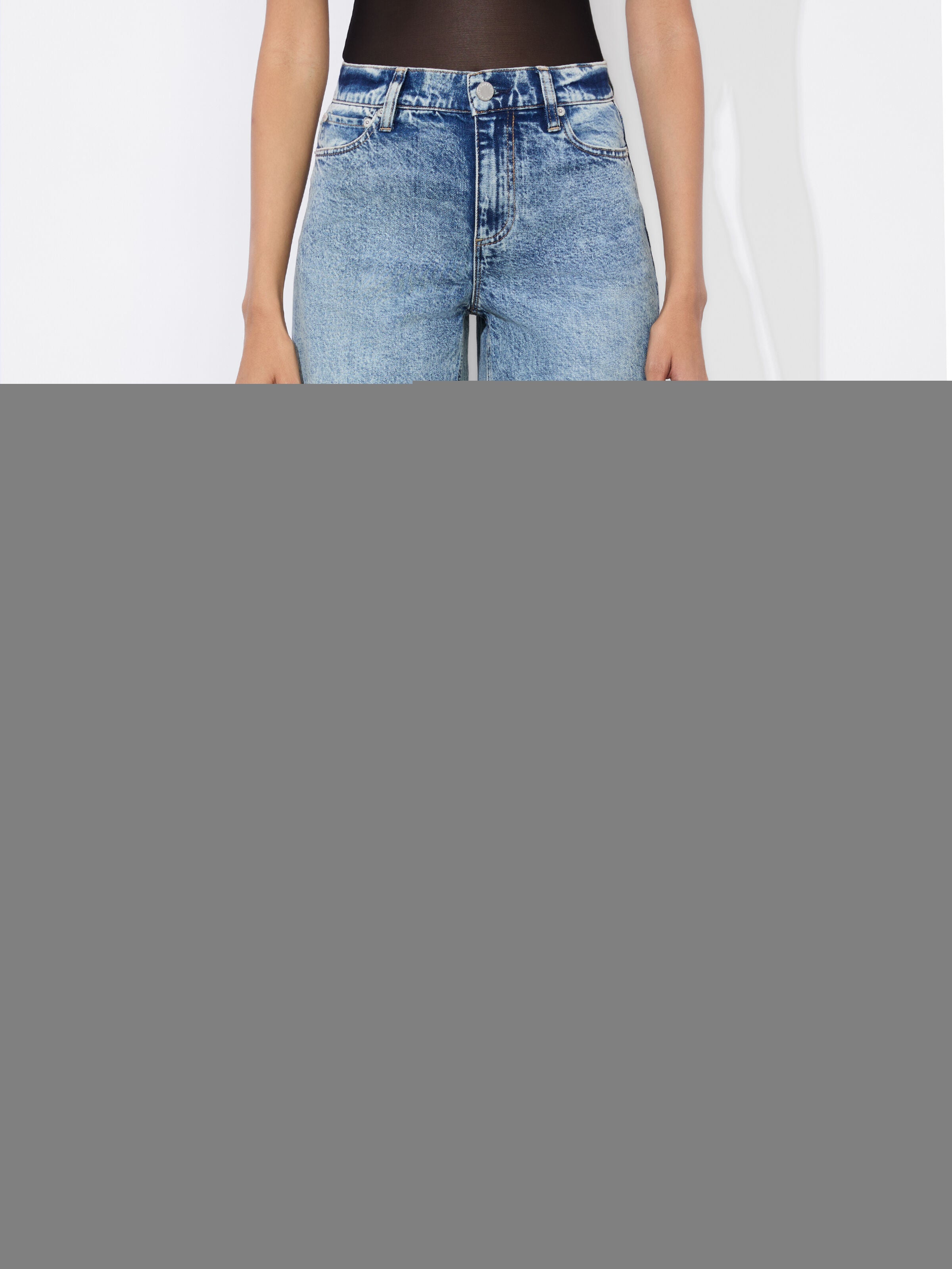 TUCKER JEAN-HARLOW VINTAGE BLUE-ALICE + OLIVIA