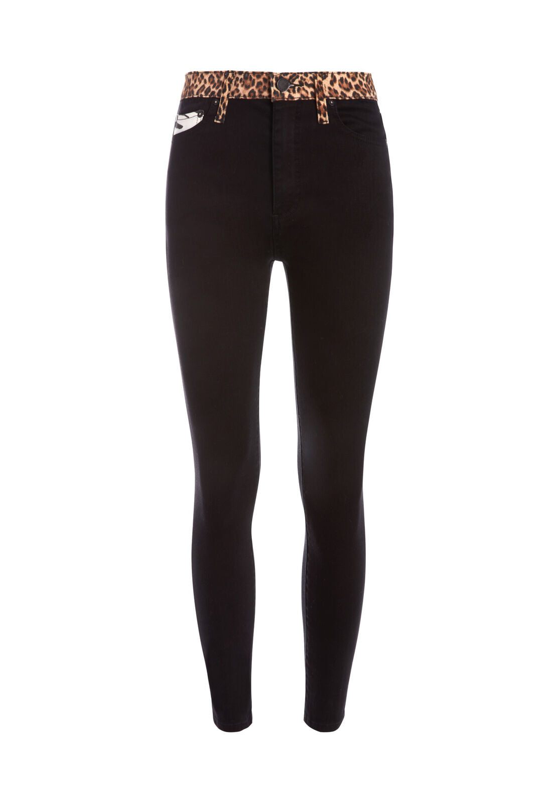 GOOD ANIMAL PRINT SKINNY JEAN-ALICE + OLIVIA