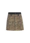 GOOD HIGH RISE LEOPARD MINI SKIRT-QUEEN OF THE NIGHT-ALICE + OLIVIA