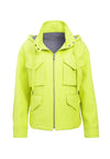 RUSSO NEON HOODED PARKA-ALICE + OLIVIA