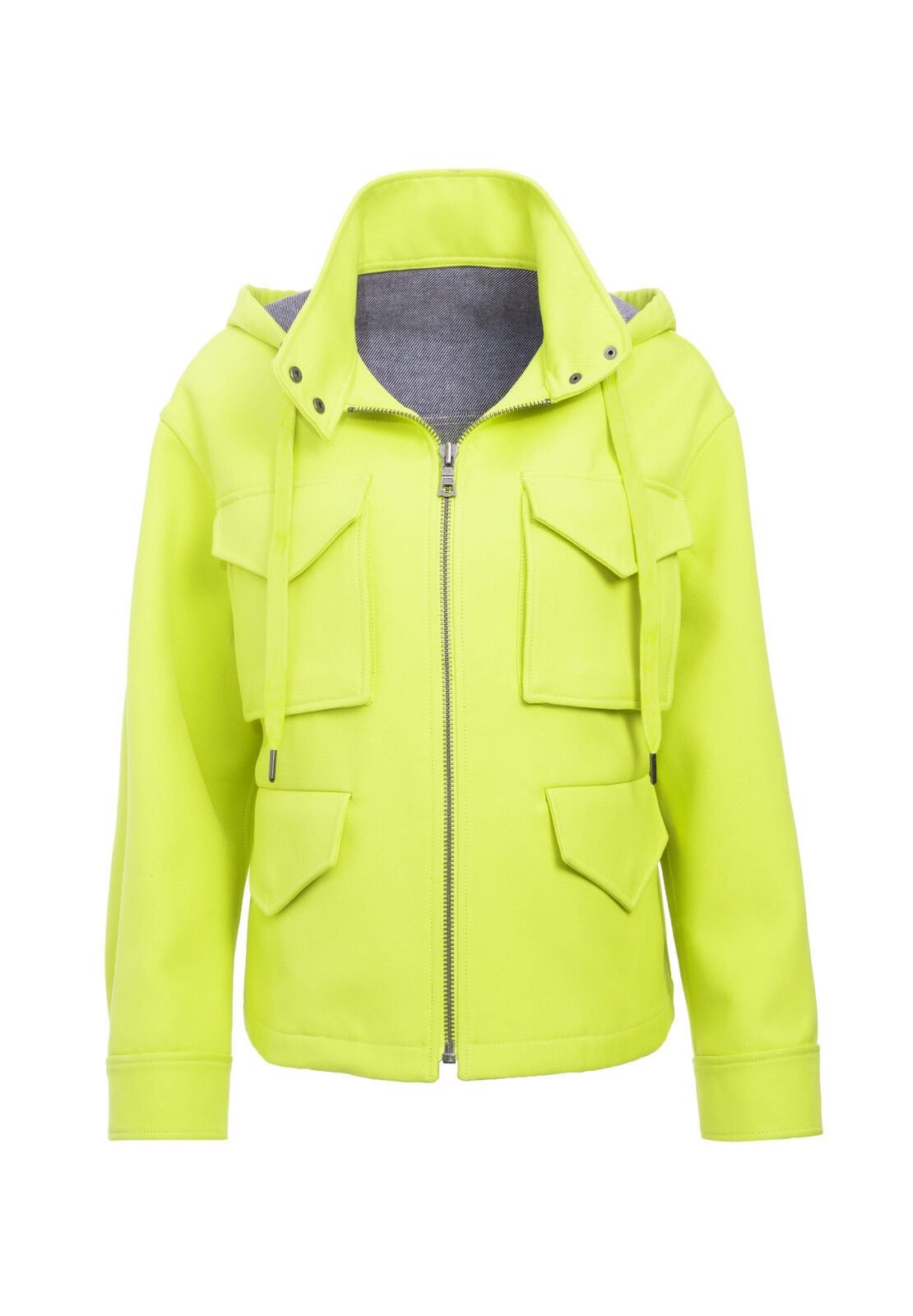 RUSSO NEON HOODED PARKA-ALICE + OLIVIA
