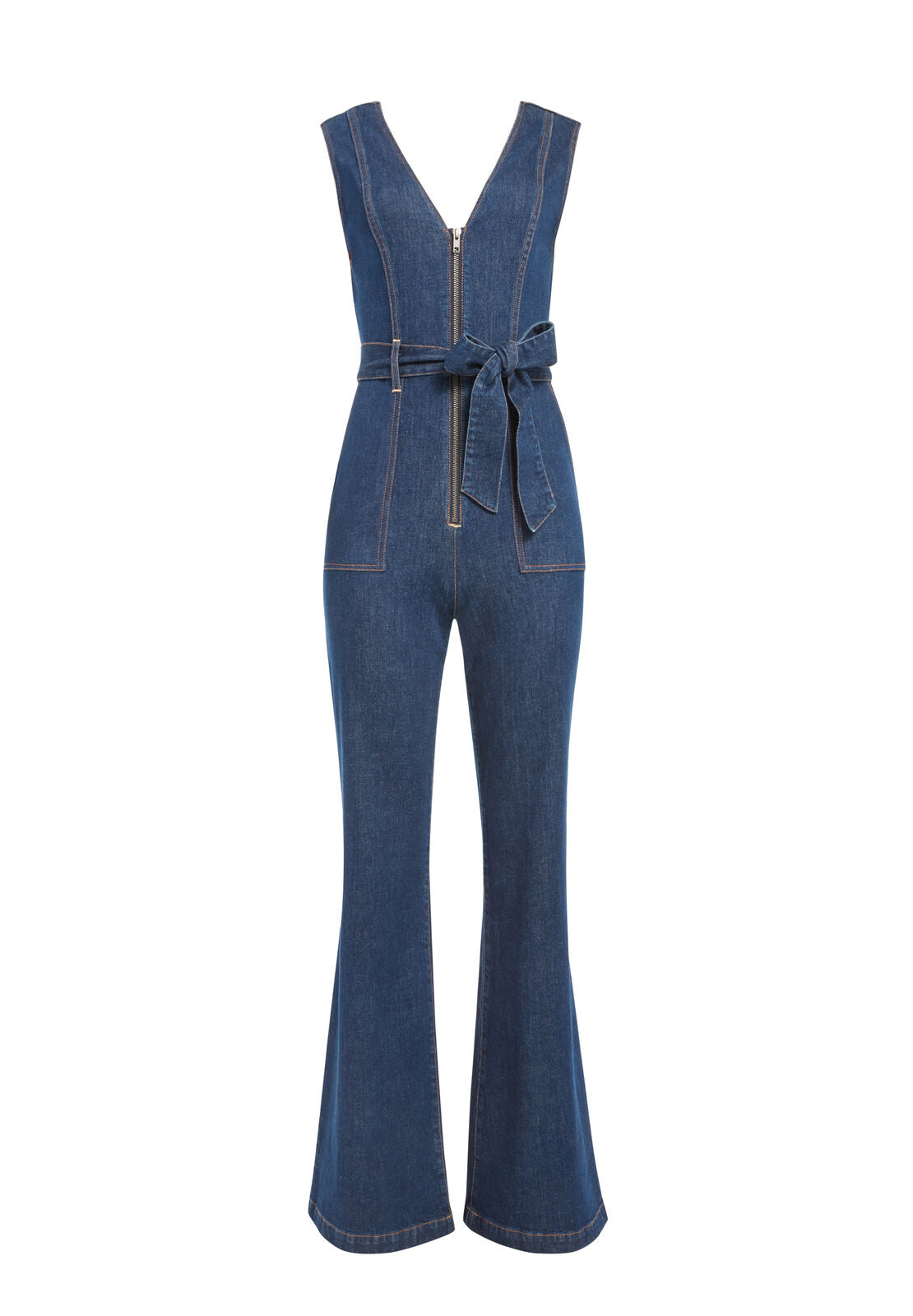 GORGEOUS V-NECK JUMPSUIT-ALICE + OLIVIA