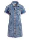 DENIM CORSET DRESS-NAUGHTY BUT NICE-ALICE + OLIVIA