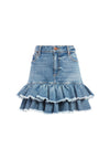GOOD RUFFLE HEM MINI SKIRT-SHE HAS IT ALL-ALICE + OLIVIA