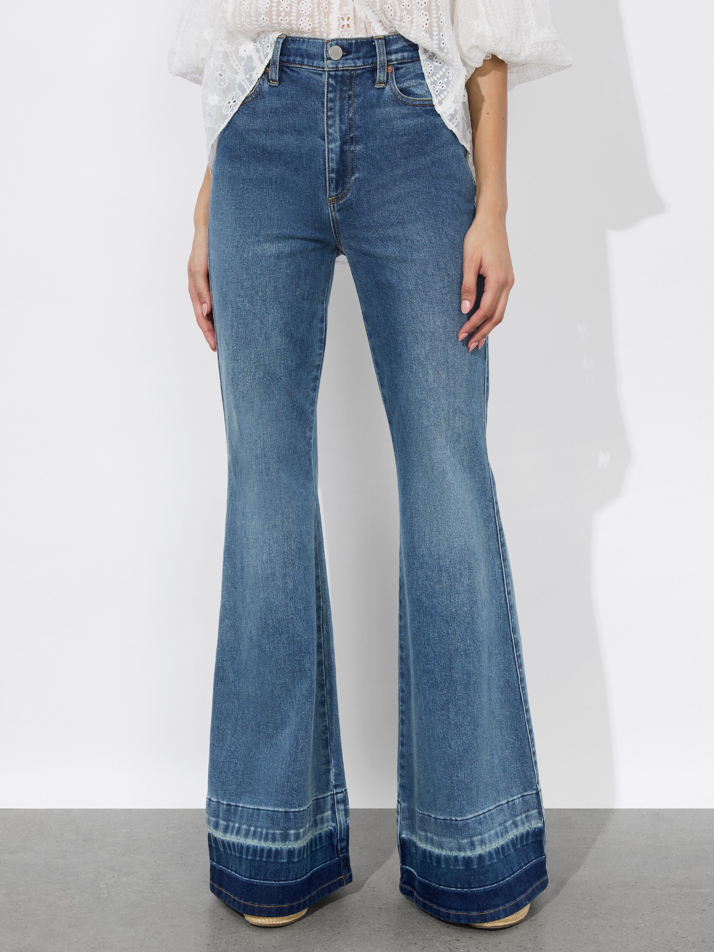 SB BELL JEAN-LIANA VINTAGE BLUE-ALICE + OLIVIA