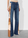 SB VEGAN PATCHWORK JEAN-DARBY VINTAGE BLUE-ALICE + OLIVIA