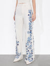 WEEZY EMBROIDERED JEAN-OFF WHITE-ALICE + OLIVIA