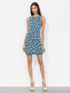 WYNELL EMBROIDERED MINI DRESS-MEDIUM WASH-ALICE + OLIVIA