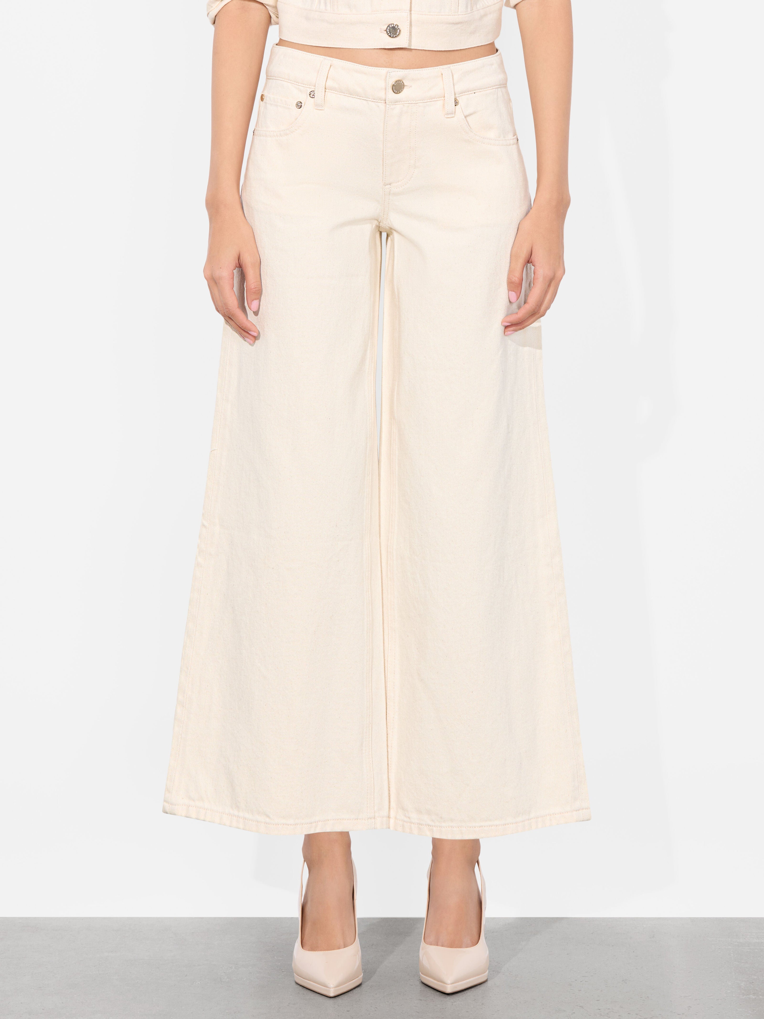 AMAZING ANKLE JEAN-NATURAL-ALICE + OLIVIA
