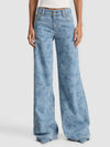 AMAZING PAISLEY JEAN-LASER PAISLEY-ALICE + OLIVIA