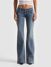 BELLA LOW RISE JEAN-ALBERTINE BLUE-ALICE + OLIVIA