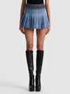 MERA DENIM MINI SKIRT-CELINE VINTAGE-ALICE + OLIVIA