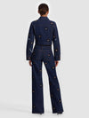 CHLOE EMBELLISHED DENIM JACKET-CATHERINE DARK-ALICE + OLIVIA
