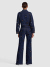 ROXIE EMBELLISHED JEAN-CATHERINE DARK-ALICE + OLIVIA