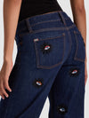 ROXIE EMBELLISHED JEAN-CATHERINE DARK-ALICE + OLIVIA