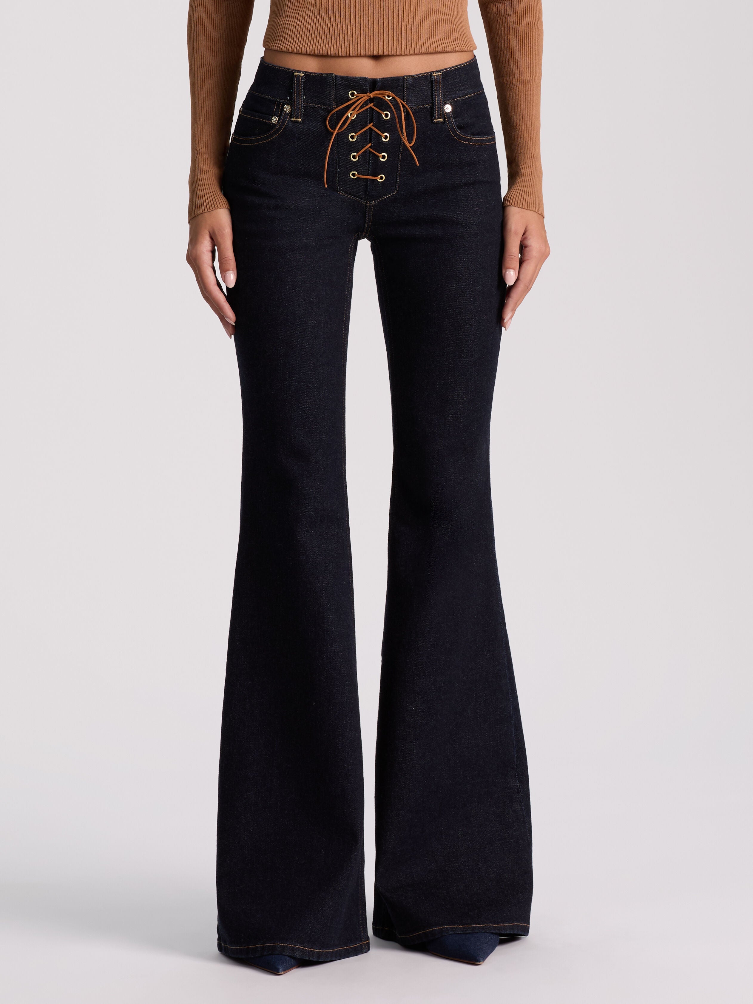 DELILAH LACE UP JEAN