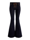 DELILAH LACE UP JEAN-ALICE + OLIVIA
