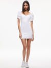 MIMI DENIM MINI DRESS-ALICE + OLIVIA