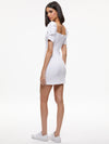 MIMI DENIM MINI DRESS-ALICE + OLIVIA