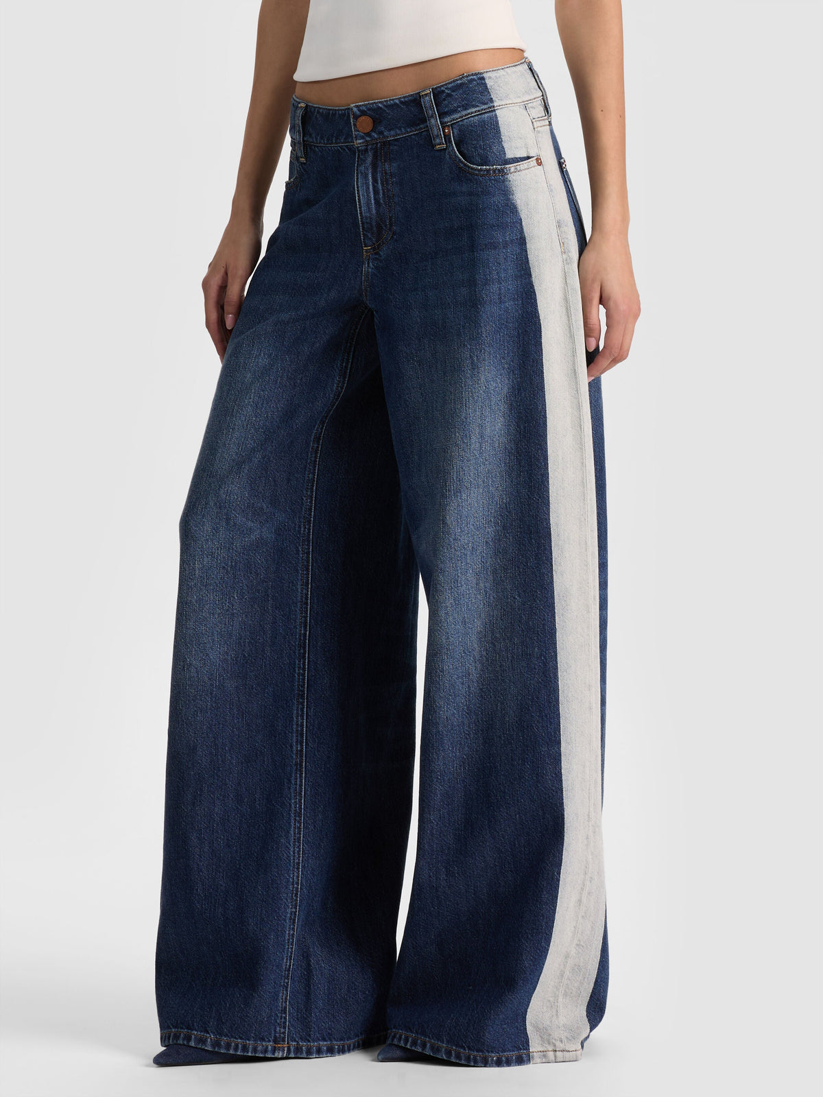 STU SIDE STRIPE JEAN - DANICA DARK INDIGO