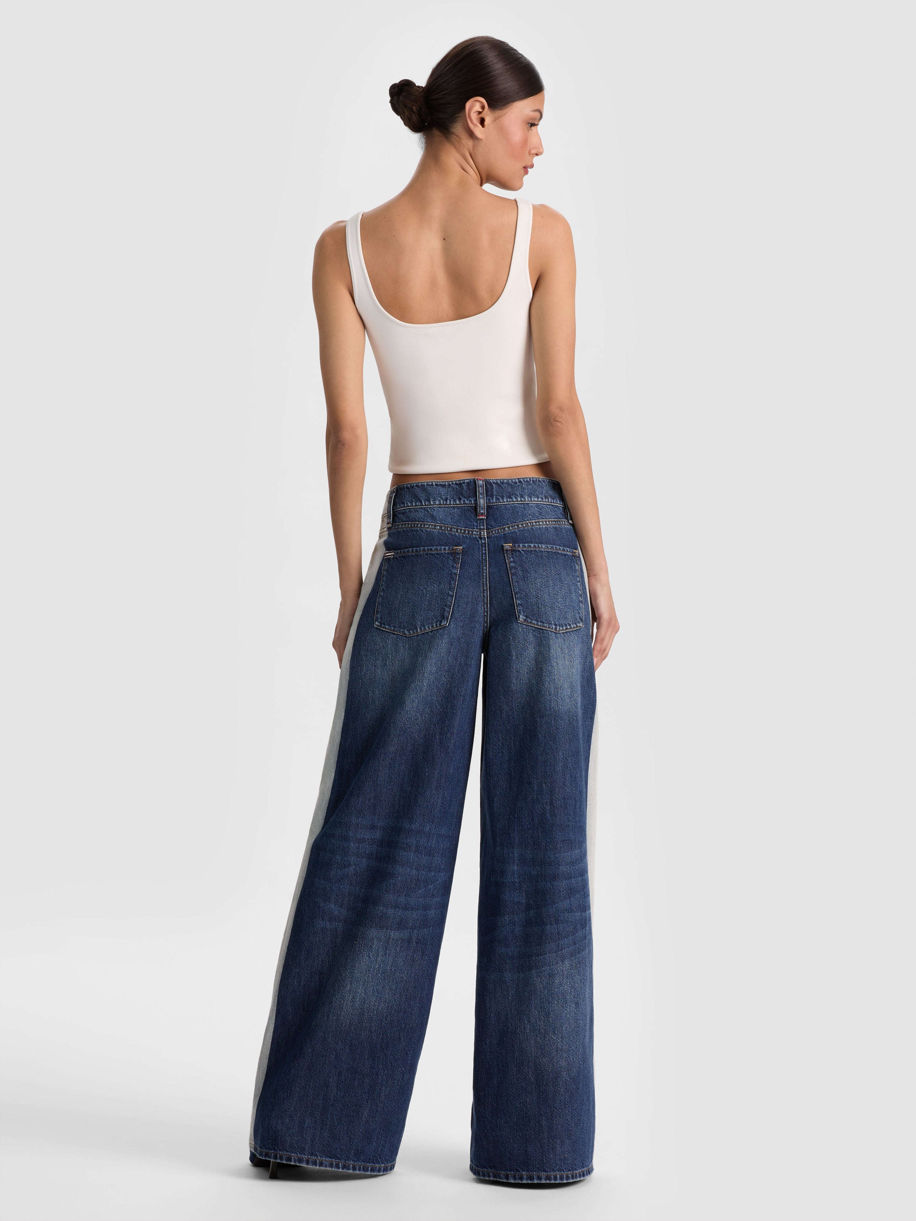 STU SIDE STRIPE JEAN-ALICE + OLIVIA