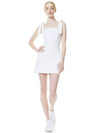 MARYANN TIE SHOULDER MINI DRESS-ALICE + OLIVIA