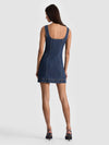 BEA DENIM MINI DRESS-ALICE + OLIVIA