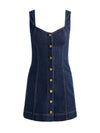 BEA DENIM MINI DRESS-ALICE + OLIVIA