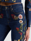 BEAUTIFUL EMBROIDERED JEAN-ALICE + OLIVIA
