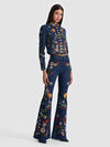 BEAUTIFUL EMBROIDERED JEAN-ALICE + OLIVIA
