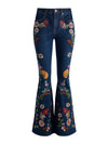 BEAUTIFUL EMBROIDERED JEAN-ALICE + OLIVIA