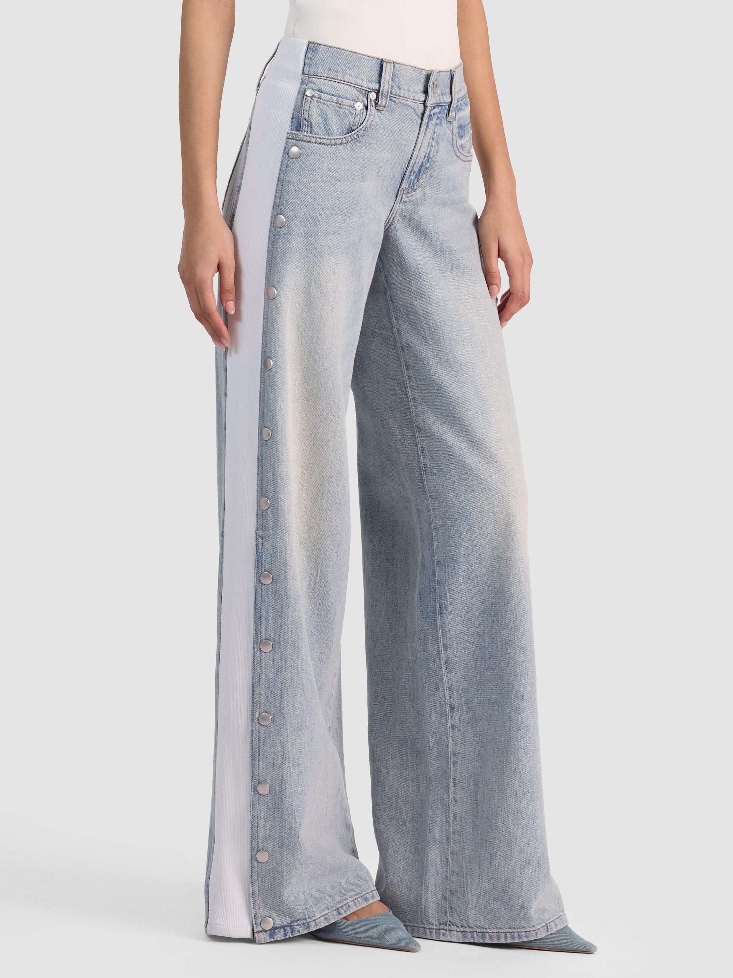 AMAZING SNAP JEAN-ROCKSTAR BLUE-ALICE + OLIVIA