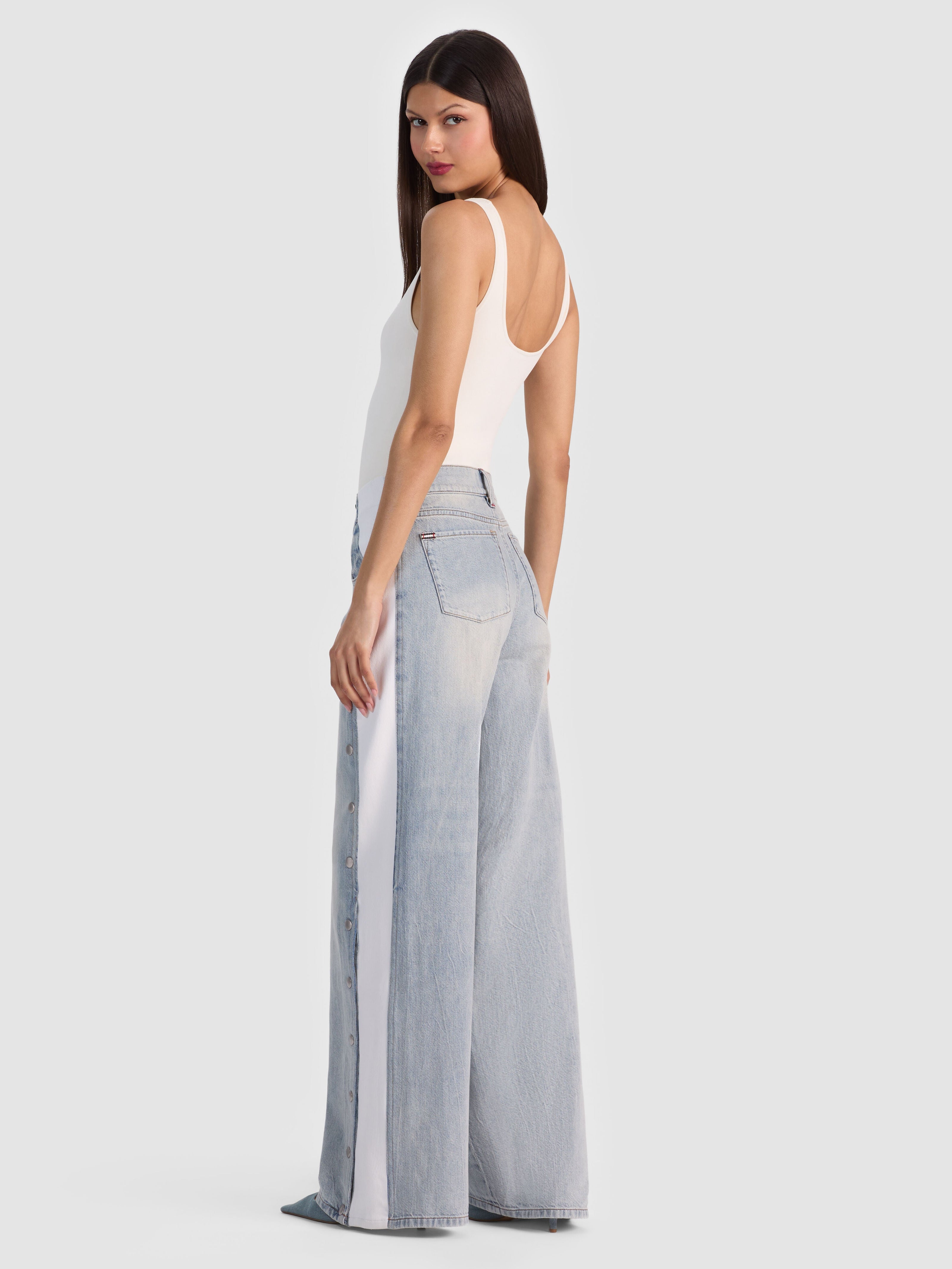 AMAZING SNAP JEAN-ROCKSTAR BLUE-ALICE + OLIVIA