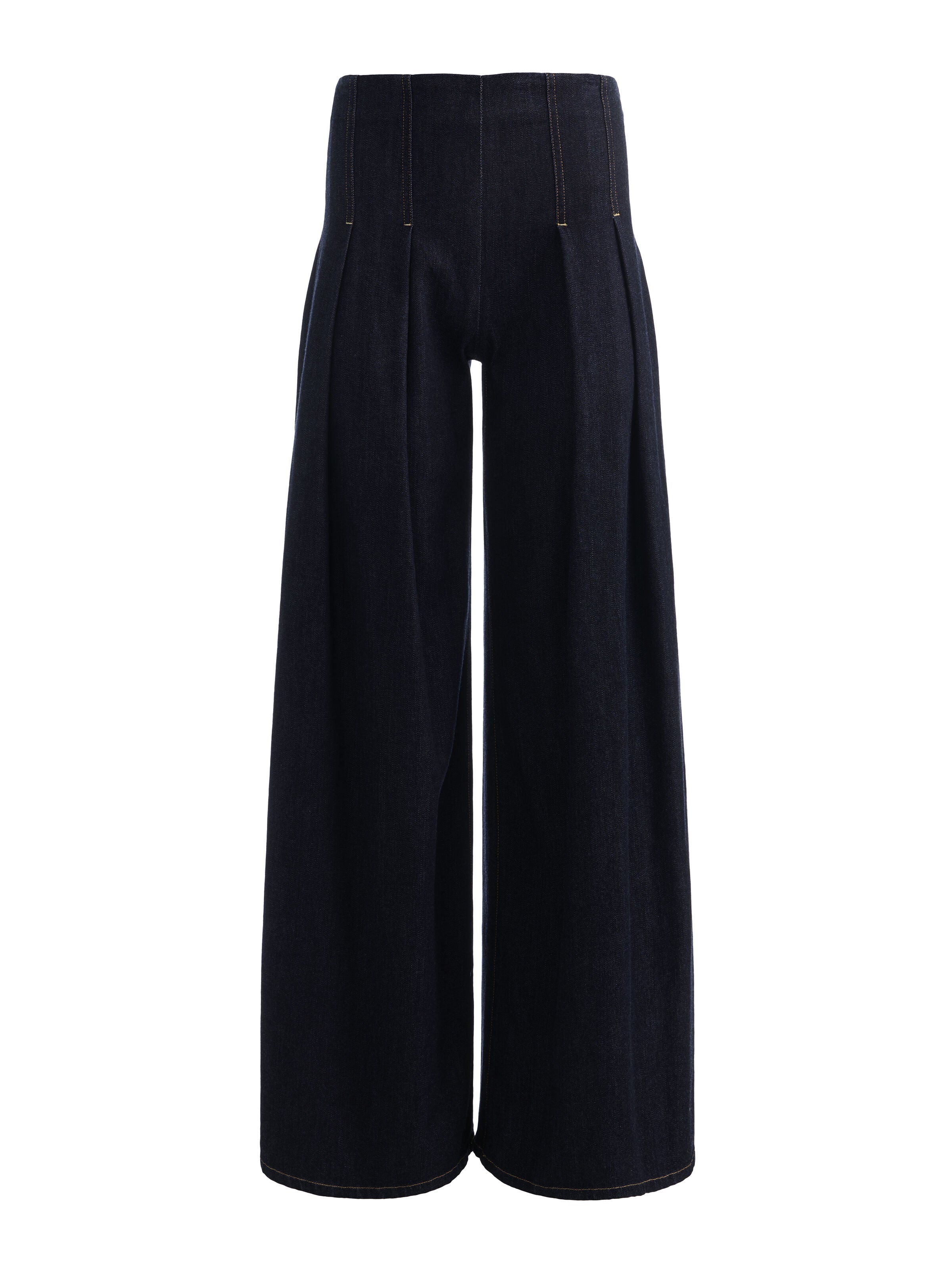 HENRY PLEATED DENIM PANT-ALICE + OLIVIA