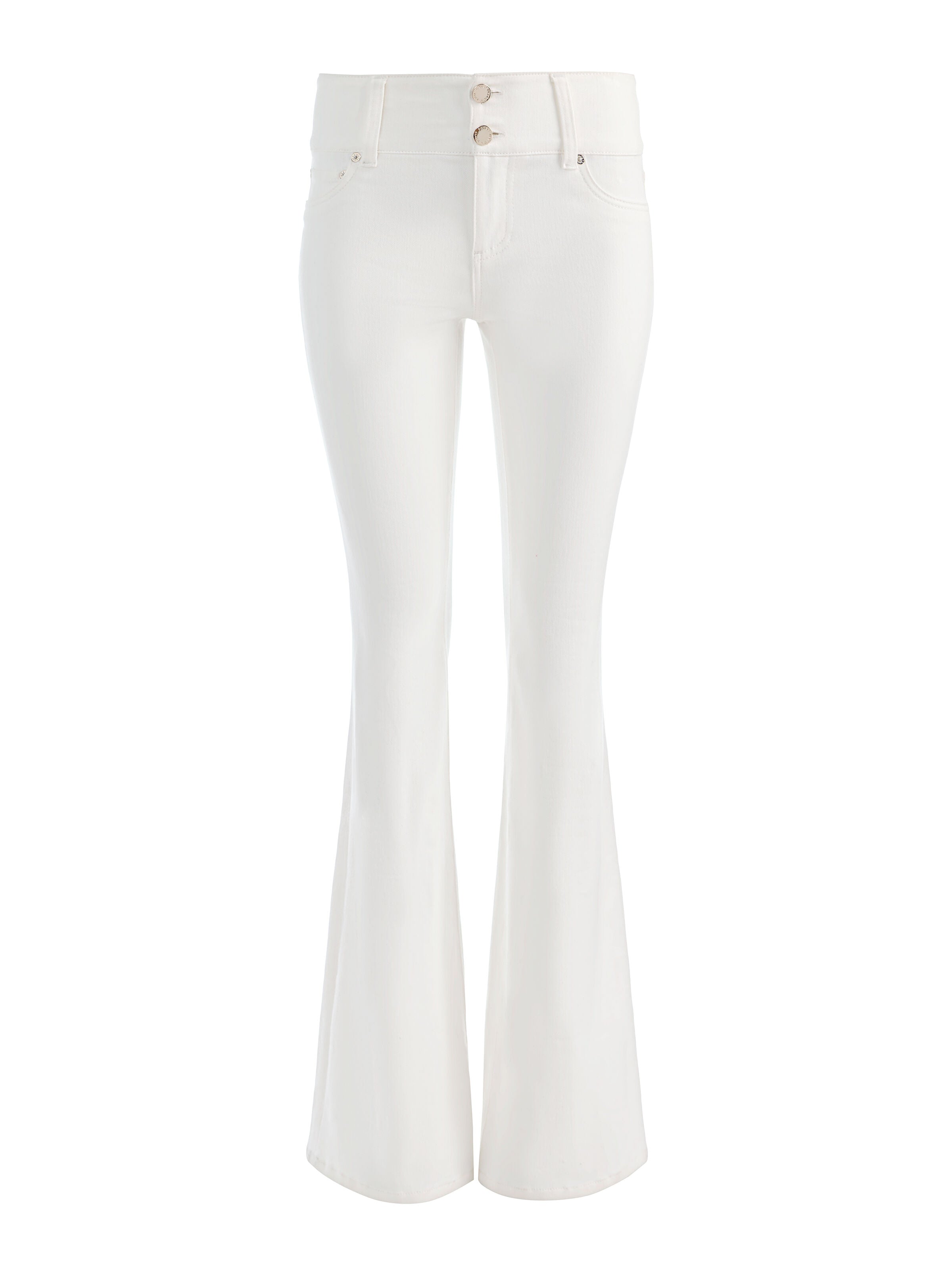KAI LOW RISE JEAN-OFF WHITE-ALICE + OLIVIA