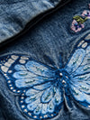 BEAUTIFUL EMBROIDERED JEAN-ALICE + OLIVIA