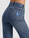 BEAUTIFUL EMBROIDERED JEAN-ALICE + OLIVIA