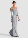 KELCEY STRAPLESS EMBELLISHED DENIM VEST-ALICE + OLIVIA
