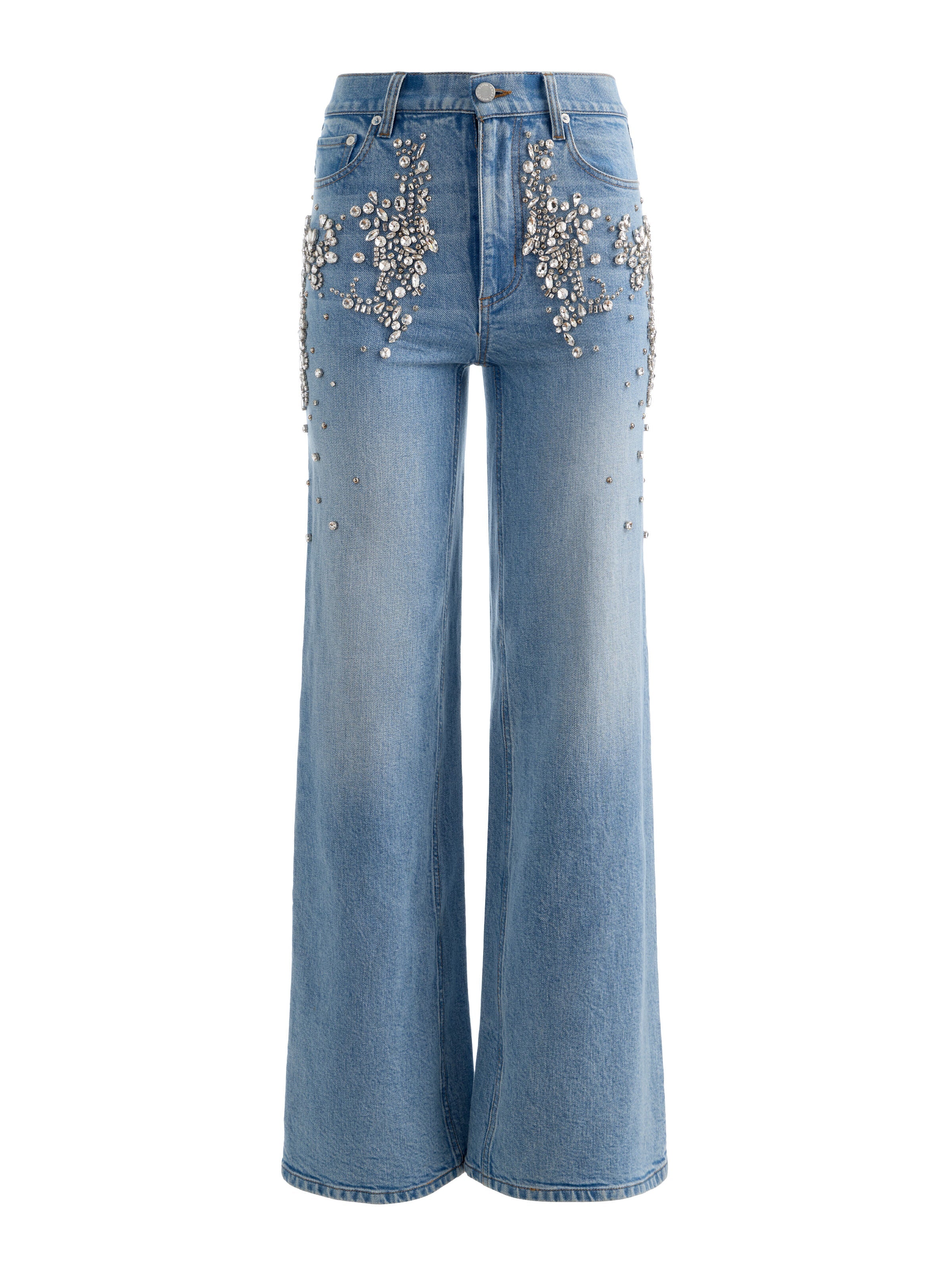 CHIC EMBELLISHED JEAN-ALICE + OLIVIA