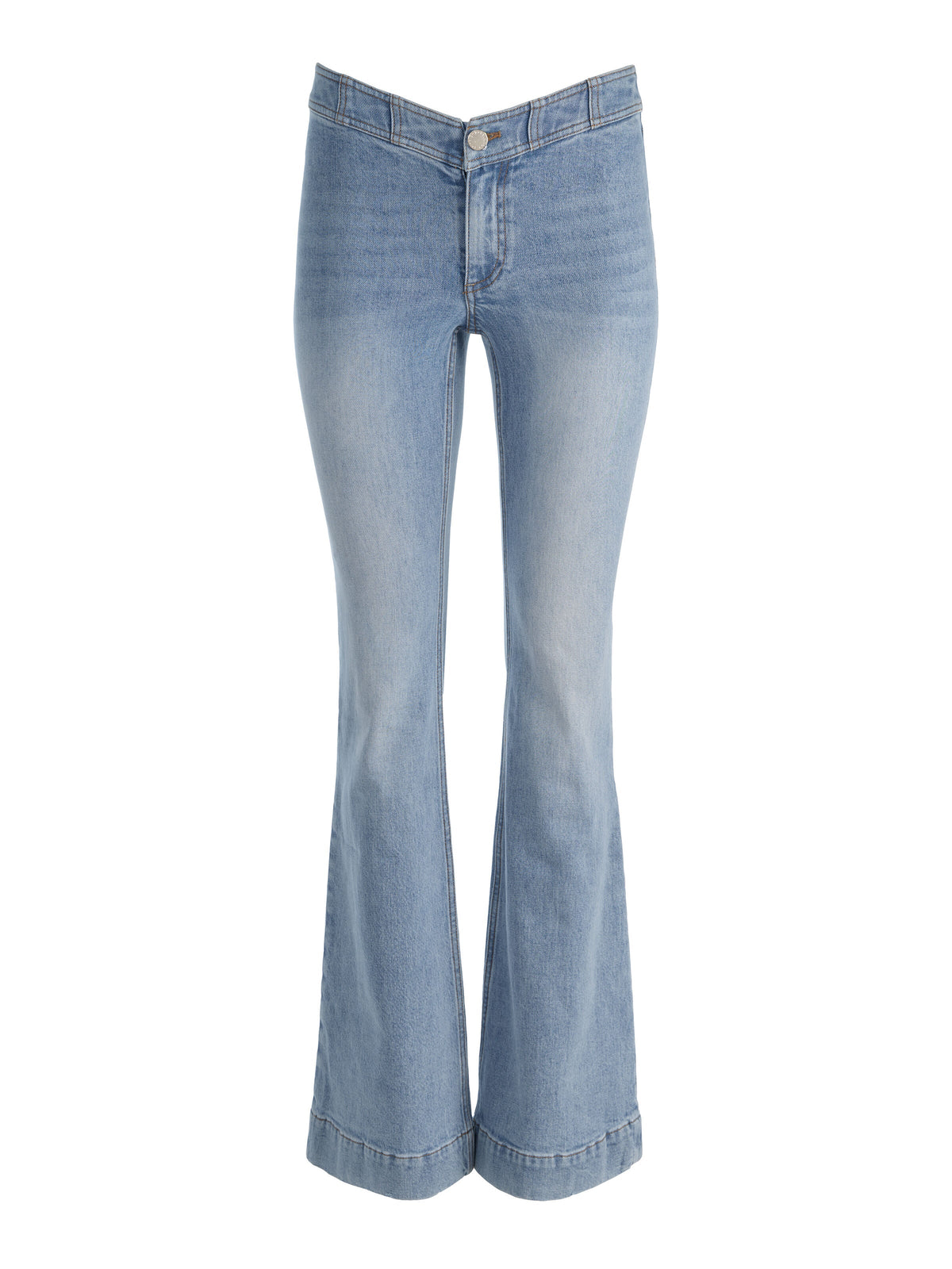 CHELSEA CROPPED FLARE JEAN - EDIE WASH