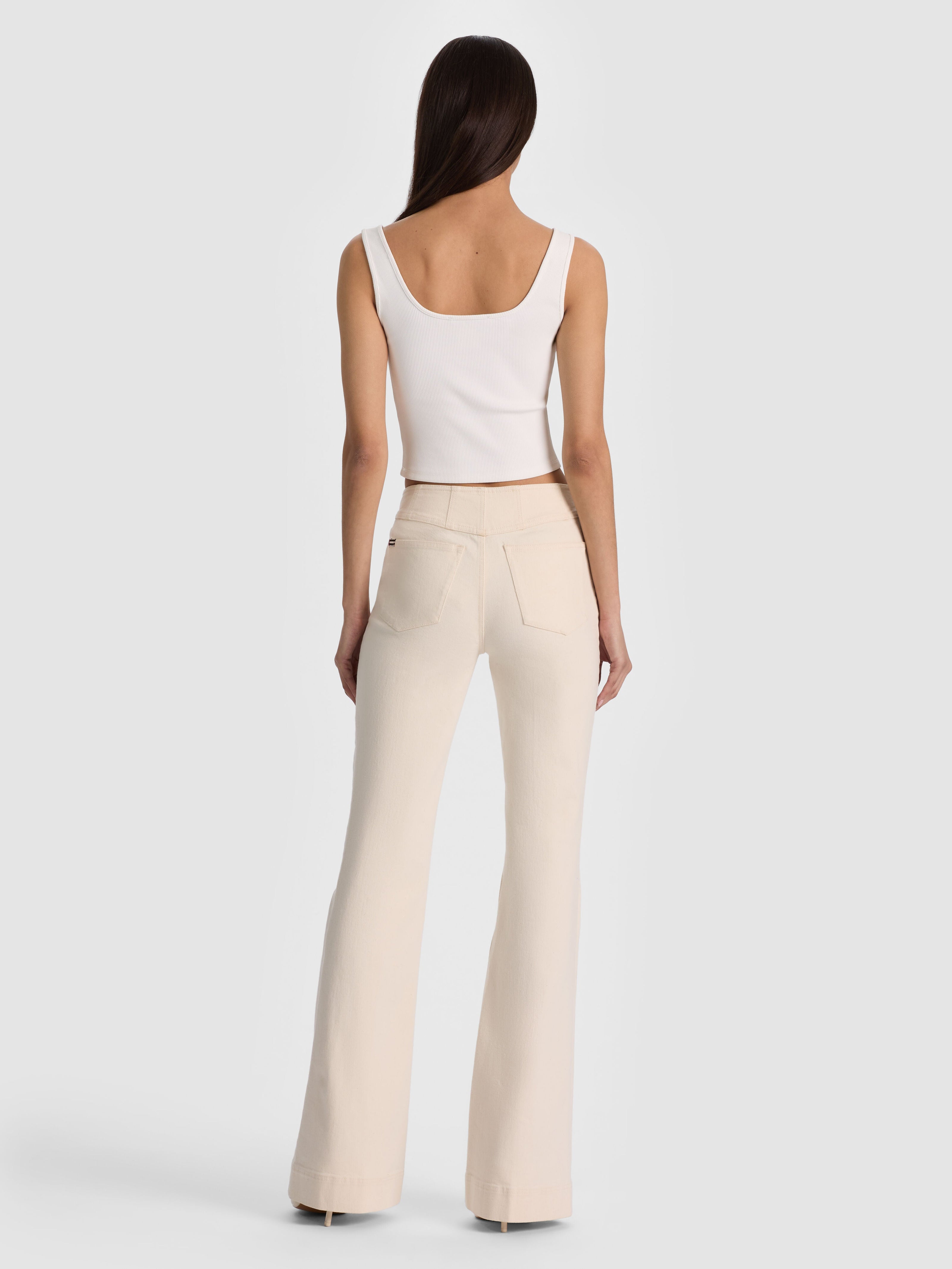 CHELSEA CROPPED FLARE JEAN-ALICE + OLIVIA