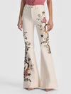 BEAUTIFUL EMBROIDERED JEAN-ALICE + OLIVIA