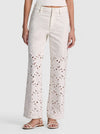 CHIC HR ANKLE LENGTH JEAN-OFF WHITE-ALICE + OLIVIA