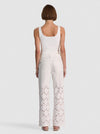 CHIC LASER-CUT JEAN-OFF WHITE-ALICE + OLIVIA