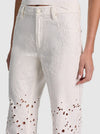CHIC LASER-CUT JEAN-OFF WHITE-ALICE + OLIVIA