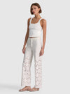 CHIC LASER-CUT JEAN-OFF WHITE-ALICE + OLIVIA
